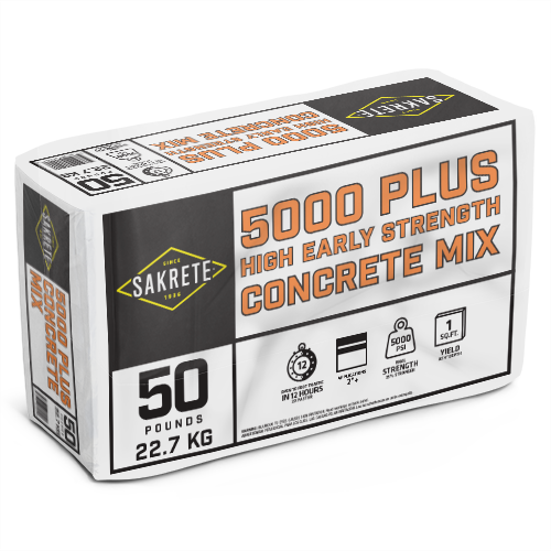 5000 Plus High Early Strength Concrete Mix