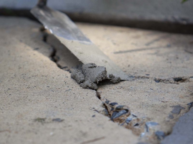 concrete slab crack repair products