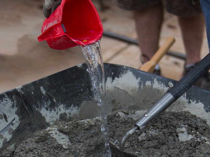 How to Hand Mix Concrete With Rock,Sand,Cement and Water! Custom mixtures &  Finishes! 